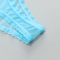 Niesamowite kobiety bielizna G String koronkowa bielizna Femal Sexy t-back stringi Sheer figi Japan Style niskiej talii przezroczyste figi 6
